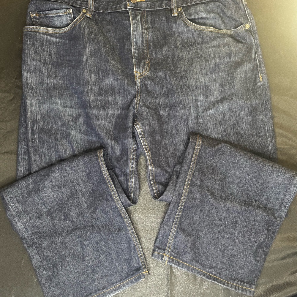 Banana Republic Dark Indigo Relaxed Jeans